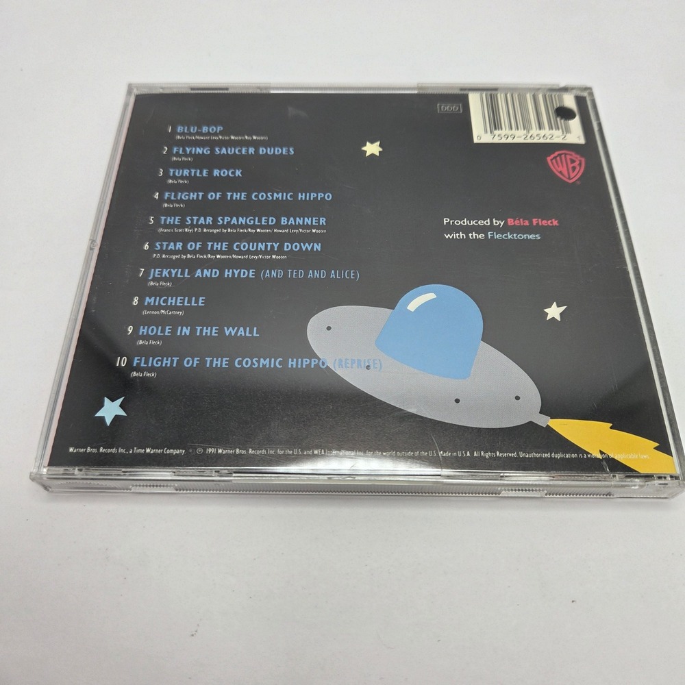 Bela Fleck & The Flecktones Flight of the Cosmic Hippo CD 1991 Fusion Bluegrass - Picture 6 of 6